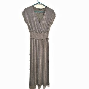 Caution To The Wind Ruched Black and White Cocktail Jumpsuit